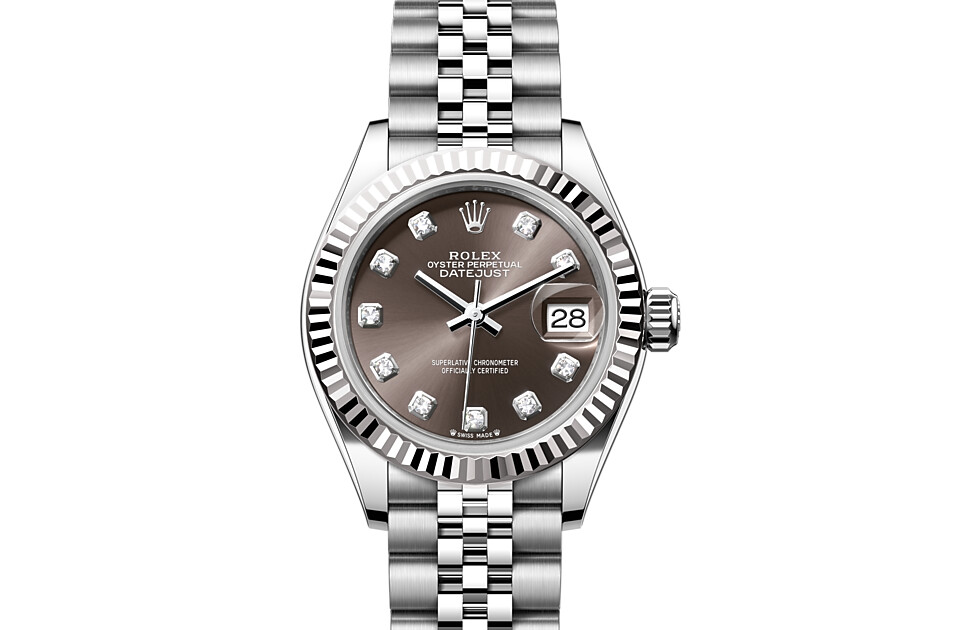 Rolex Lady‑Datejust in White Rolesor - combination of Oystersteel and white gold M279174-0015 at Raynal