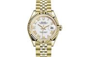 Rolex Lady‑Datejust en or jaune 18 ct M279178-0030 chez DOUX Joaillier