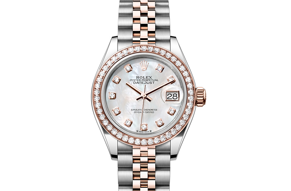 Rolex Lady‑Datejust in Everose Rolesor - combination of Oystersteel and Everose gold M279381RBR-0013 at Felopateer Palace