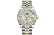 Rolex Lady‑Datejust in Yellow Rolesor - combination of Oystersteel and yellow gold M279383RBR-0019 at Dubail