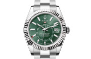 Rolex Sky-Dweller in White Rolesor - combination of Oystersteel and white gold M336934-0001 at The Vault