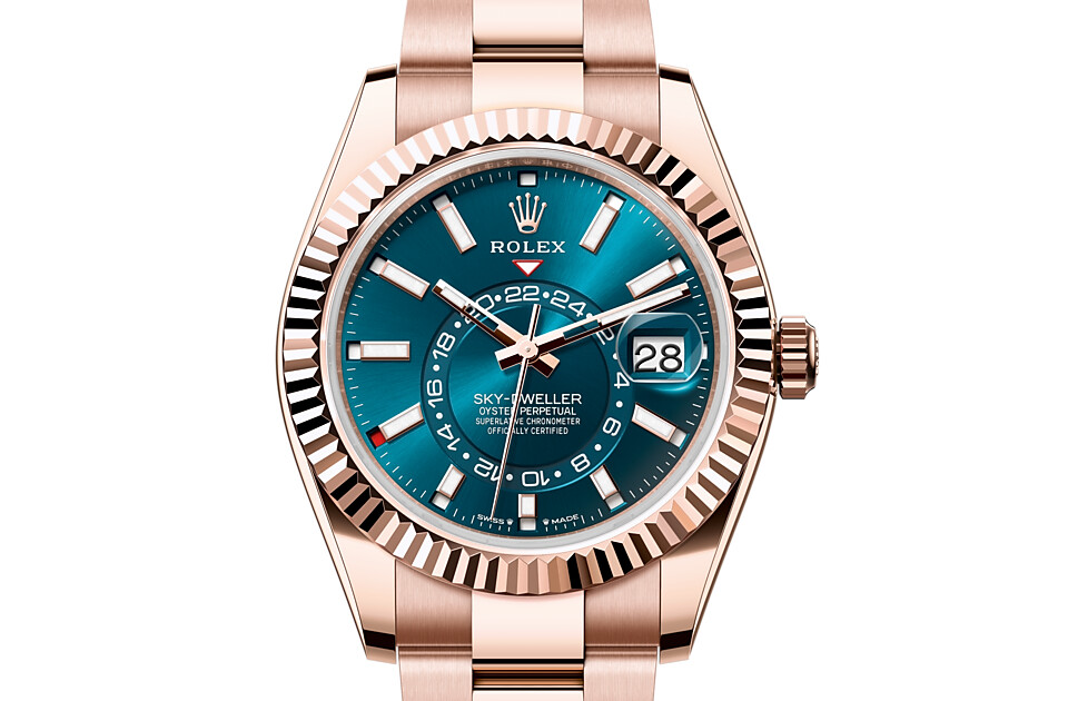 Rolex Sky-Dweller in 18 ct Everose gold M336935-0001 at ACRE