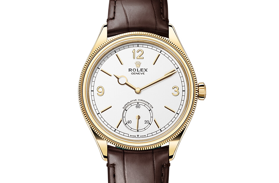 Rolex 1908 in 18 ct yellow gold M52508-0006 at Felopateer Palace