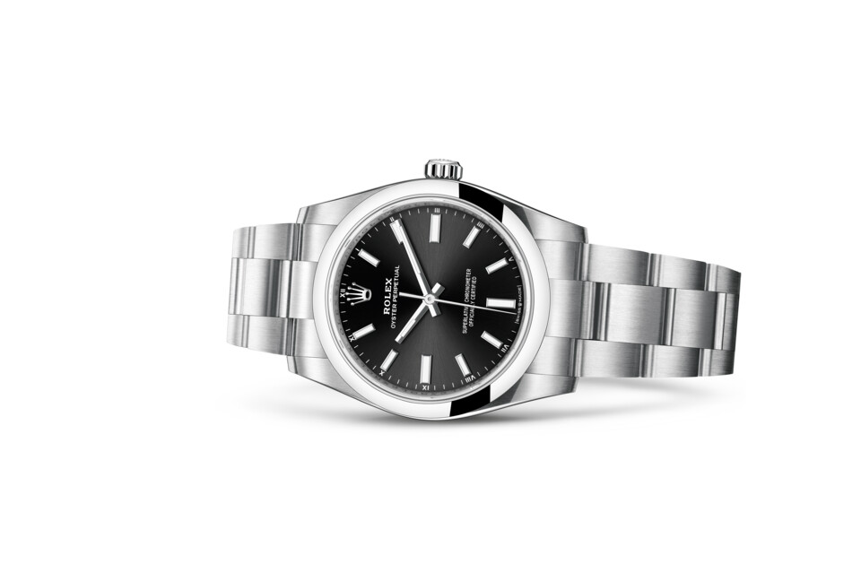 Rolex Oyster Perpetual 34 in Oystersteel M124200-0002 at Felopateer Palace - view 2