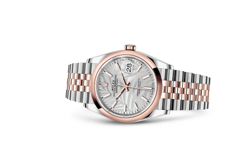 Rolex Datejust 36 in Everose Rolesor - combination of Oystersteel and Everose gold M126201-0031 at Ferret - view 2