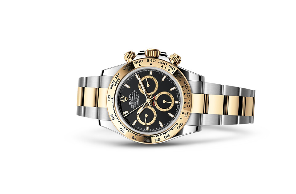Rolex Cosmograph Daytona in Yellow Rolesor - combination of Oystersteel and yellow gold M126503-0003 at Dubail - view 2