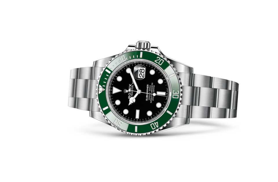 Rolex Submariner Date in Oystersteel M126610LV-0002 at Dubail - view 2