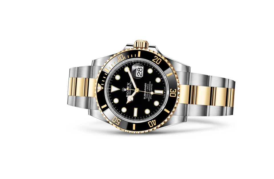 Rolex Submariner Date in Yellow Rolesor - combination of Oystersteel and yellow gold M126613LN-0002 at The Vault - view 2