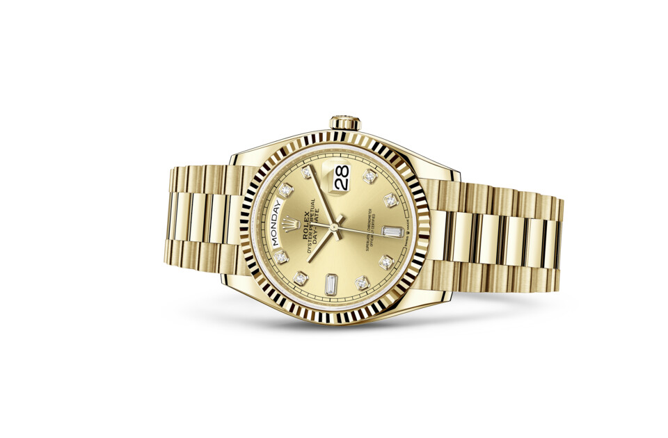 Rolex Day‑Date 36 in 18 ct yellow gold M128238-0008 at Ferret - view 2