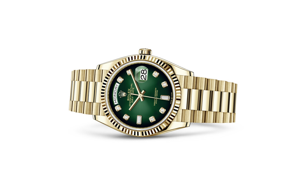 Rolex Day‑Date 36 en or jaune 18 ct M128238-0069 chez Raynal - vue 2