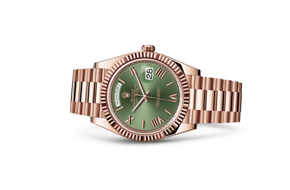 Rolex Day‑Date 40 en Or Everose 18 ct M228235-0025 chez Raynal - vue 2