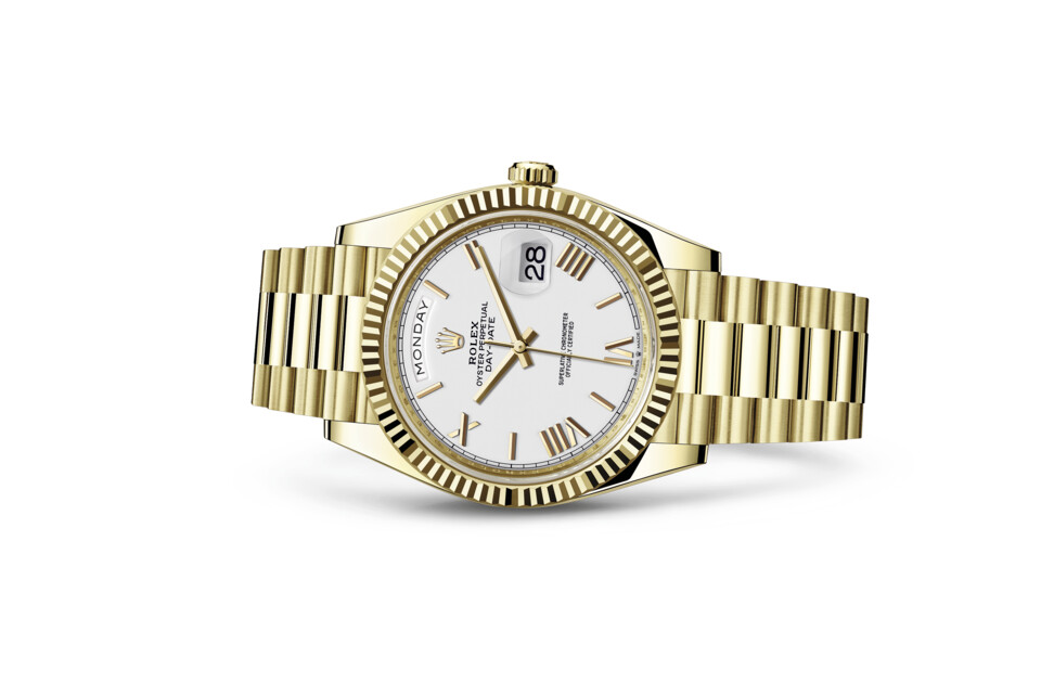 Rolex Day‑Date 40 en or jaune 18 ct M228238-0042 chez Raynal - vue 2