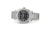Rolex Day‑Date 40 in 18 ct white gold M228349RBR-0003 at The Vault - view 2