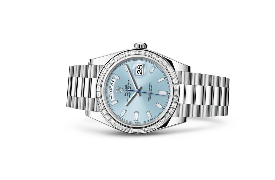 Rolex Day‑Date 40 in Platinum M228396TBR-0002 at ACRE - view 2