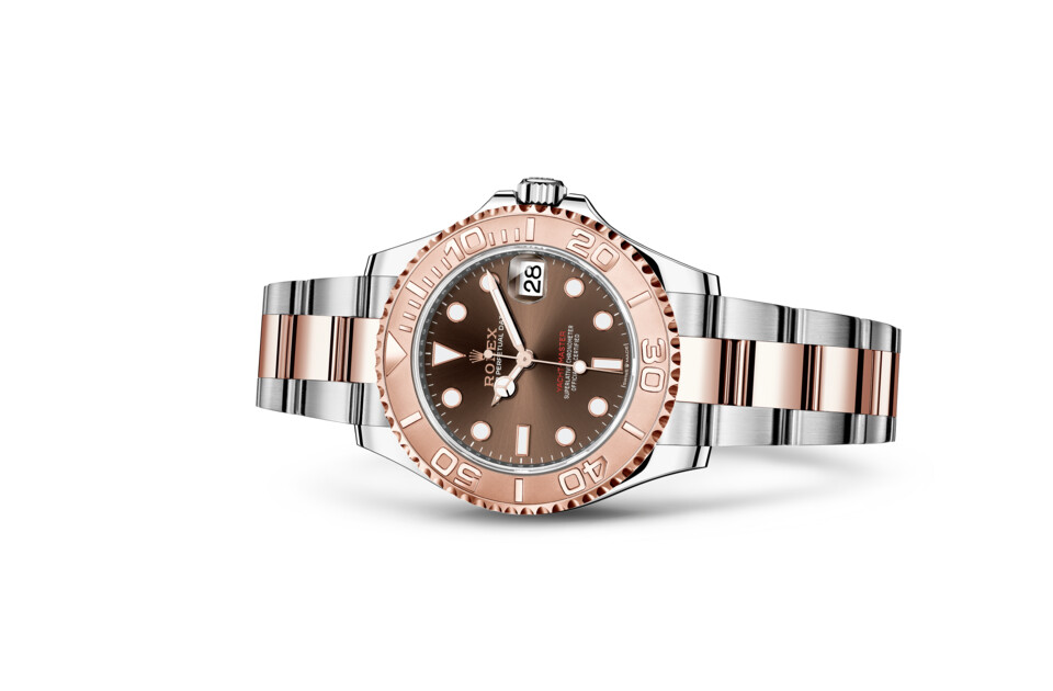 Rolex Yacht‑Master 37 in Everose Rolesor - combination of Oystersteel and Everose gold M268621-0003 at The Vault - view 2