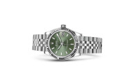 Rolex Datejust 31 in White Rolesor - combination of Oystersteel and white gold M278274-0018 at ACRE - view 2
