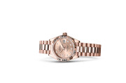 Rolex Lady‑Datejust in 18 ct Everose gold M279175-0029 at DOUX Joaillier - view 2