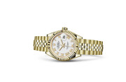 Rolex Lady‑Datejust in 18 ct yellow gold M279178-0030 at DOUX Joaillier - view 2
