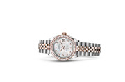 Rolex Lady‑Datejust in Everose Rolesor - combination of Oystersteel and Everose gold M279381RBR-0013 at Ferret - view 2