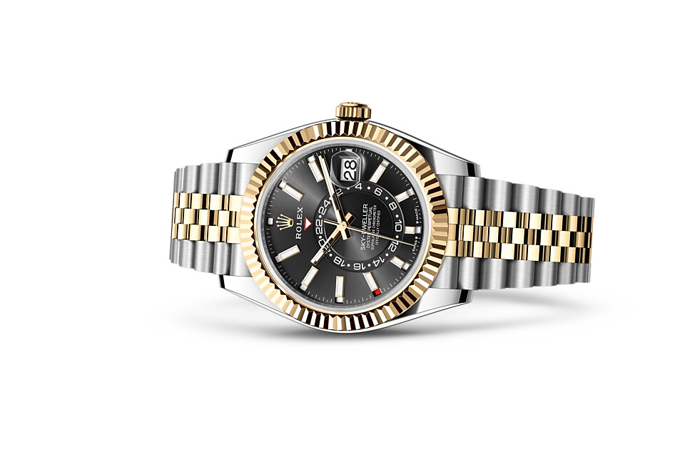 Rolex Sky-Dweller in Yellow Rolesor - combination of Oystersteel and yellow gold M336933-0004 at The Vault - view 2