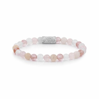 Bracelet Rebel & Rose Stones Only en pierre naturelle