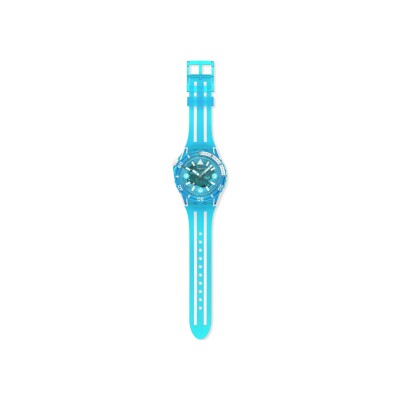 Montre Swatch Scubaqua Blue Fire