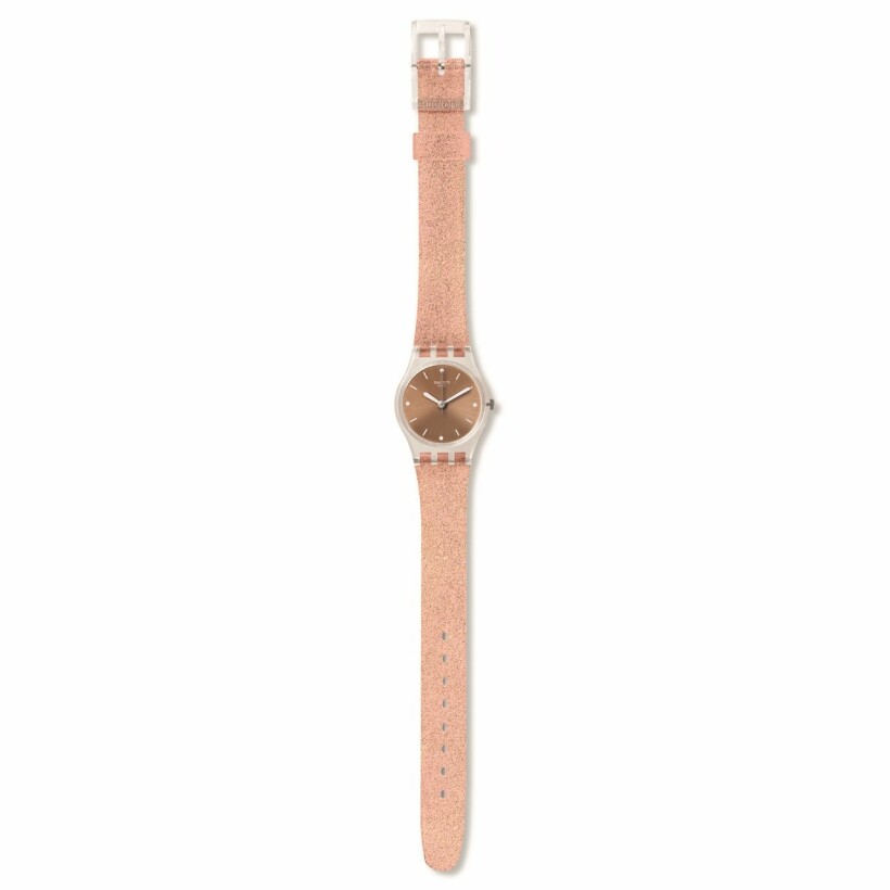 Montre Time to Swatch Pinkindescent Too