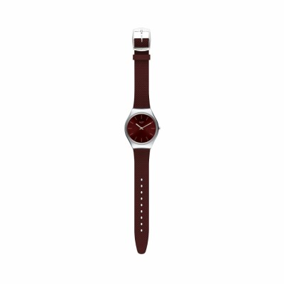 Montre Swatch Skin Irony Skinburgundy