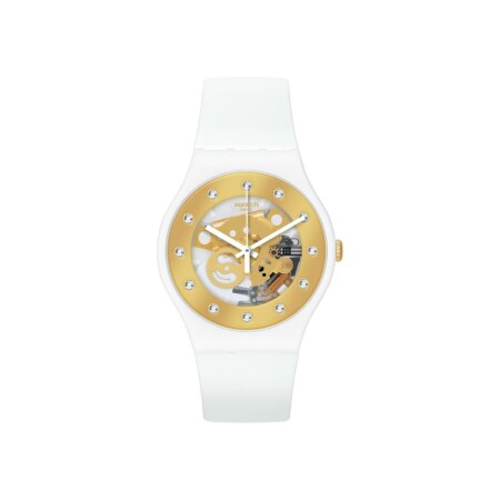 Montre Swatch Sparkling Circle Sunray Glam