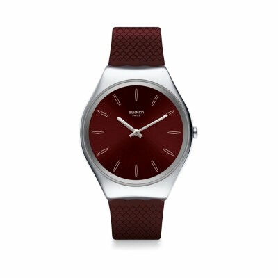 Montre Swatch Skin Irony Skinburgundy