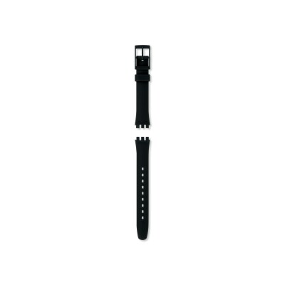 Bracelet de montre en silicone Swatch Lady Black