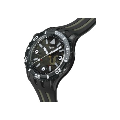 Montre Swatch Scubaqua Black Sea Nettle