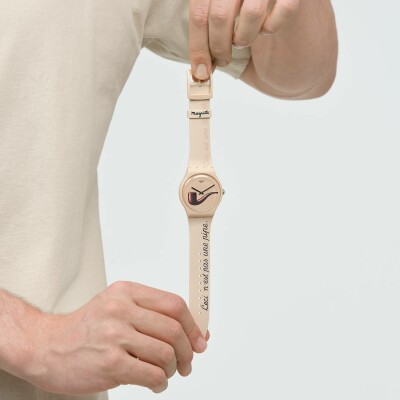 Montre Swatch Art Journey La trahison des images by Rene Magritte