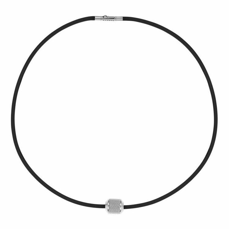 Collier Skagen en acier, cuir