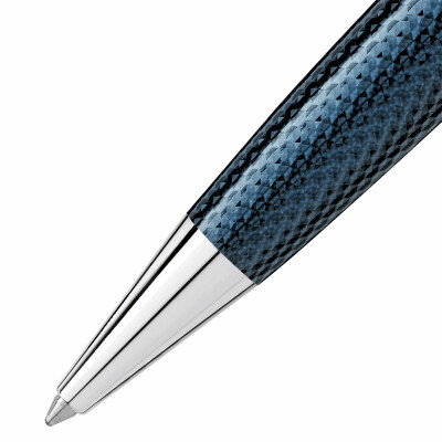 Stylo bille Montblanc Meisterstück Solitaire Blue Hour Midsize