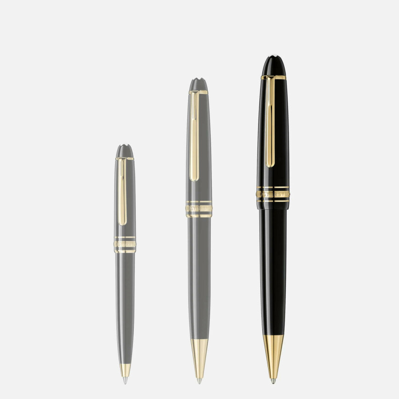 Stylo bille Montblanc Meisterstück LeGrand doré