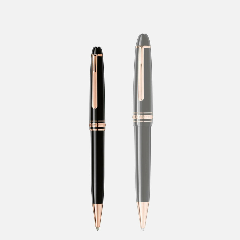 Stylo bille Montblanc Meisterstück Classique doré à l'or rose