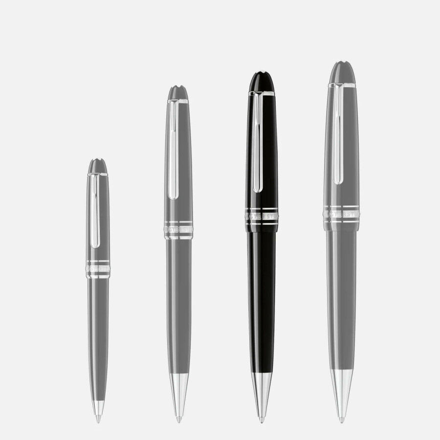 Stylo-bille Montblanc Meisterstück Midsize platiné