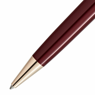 Stylo-bille Montblanc Meisterstück Midsize Rouge Bordeaux