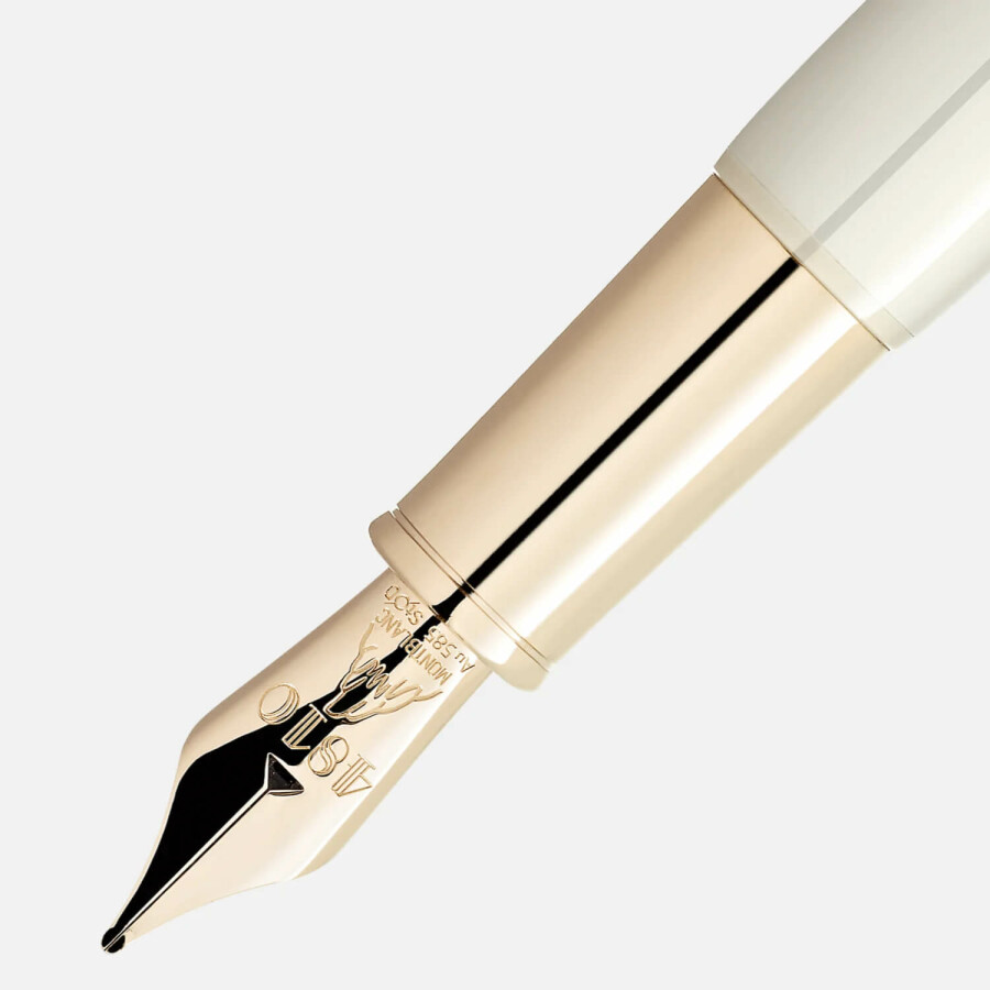 Stylo plume Montblanc Heritage Couleur Ivoire Rouge et Noir "Baby" Édition Spéciale (M)