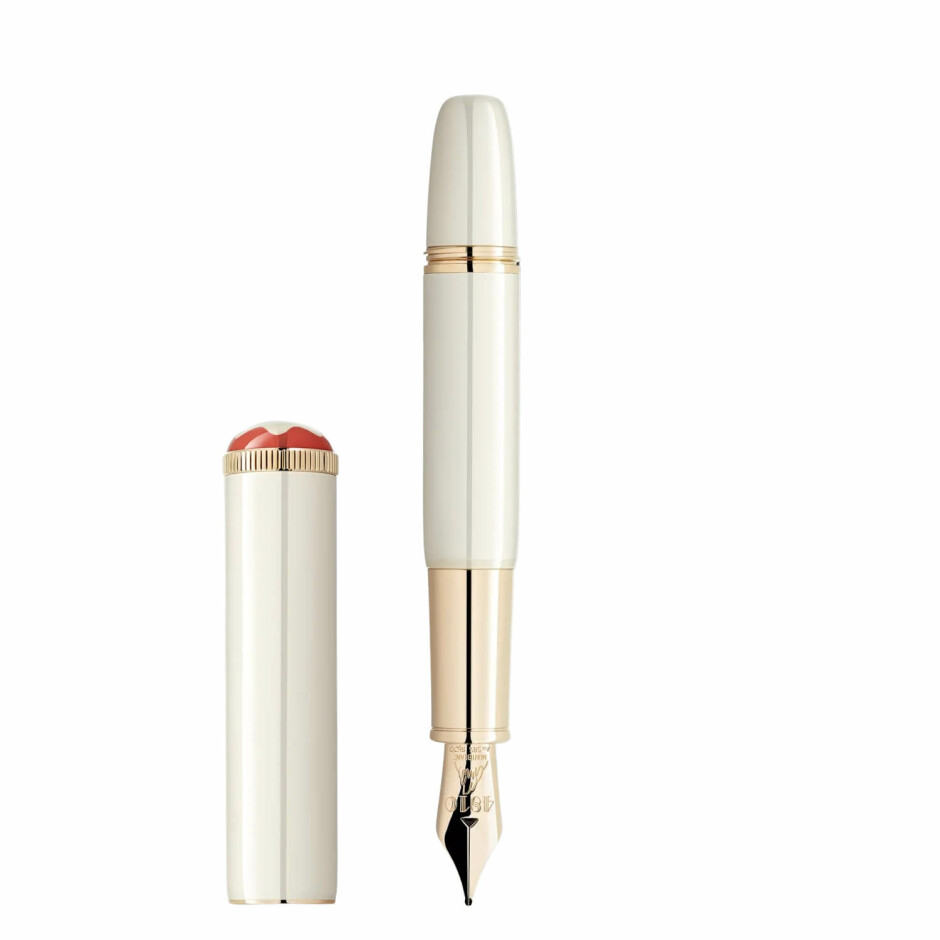 Stylo plume Montblanc Heritage Couleur Ivoire Rouge et Noir "Baby" Édition Spéciale (M)