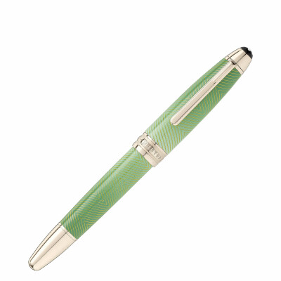 Stylo plume Montblanc Meisterstück Calligraphy Solitaire Celadon Dégradé (M)