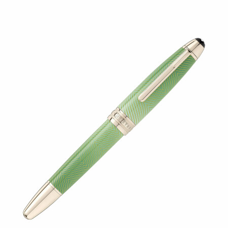 Stylo plume Montblanc Meisterstück Calligraphy Solitaire Celadon Dégradé (M)