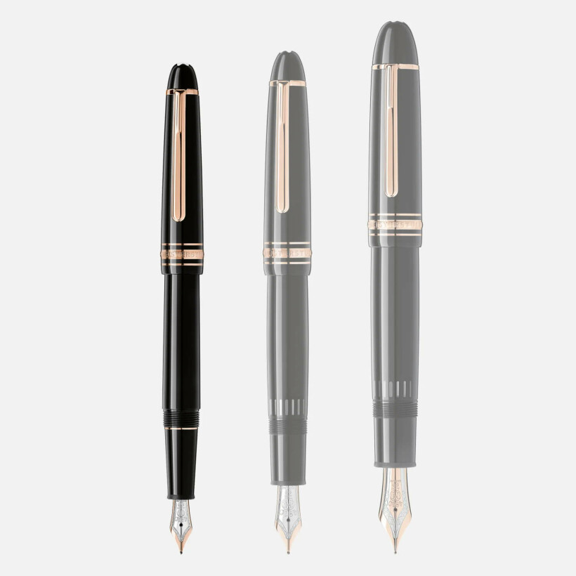 Stylo plume Montblanc Meisterstück Classique doré à l’or rose (M)