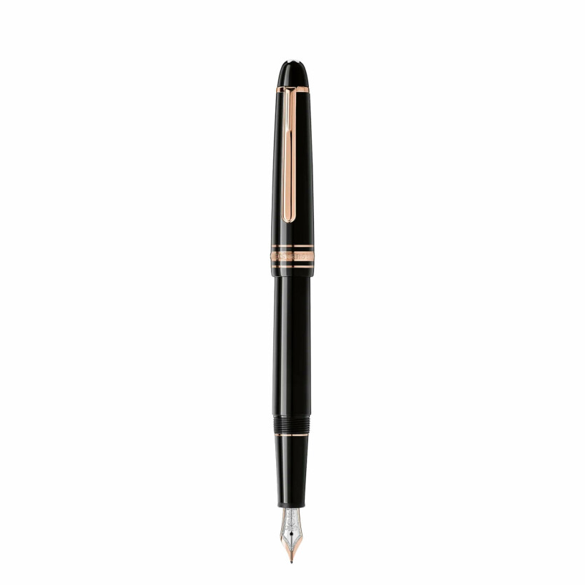 Stylo plume Montblanc Meisterstück Classique doré à l’or rose (M)