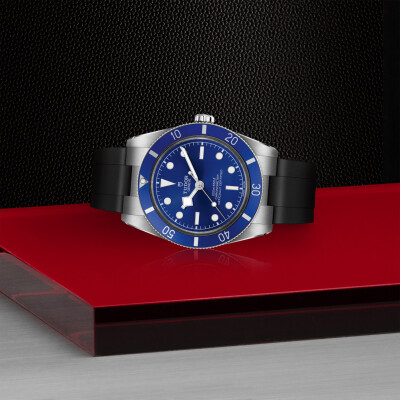 Montre TUDOR  Black Bay 54 boîtier en acier, 37 mm, cadran bleu