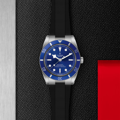 Montre TUDOR  Black Bay 54 boîtier en acier, 37 mm, cadran bleu