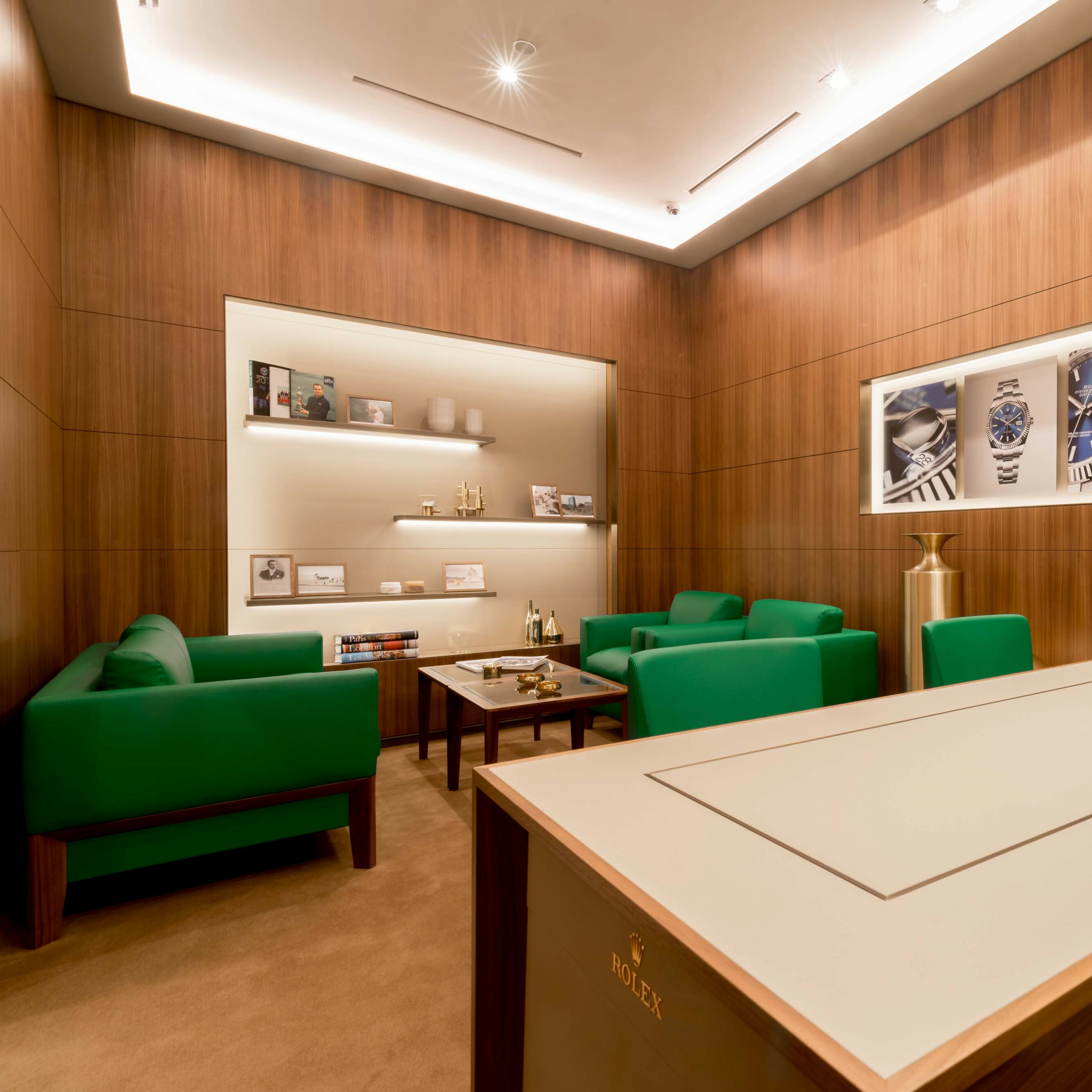 Rolex discount interior design