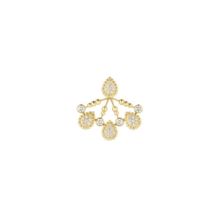 Boucheron puce d'oreille serpent bohème solarité, 4 motifs