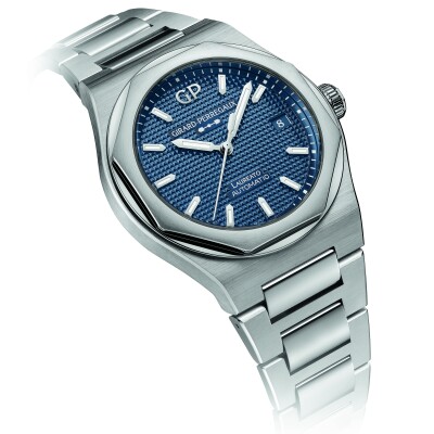 Girard-Perregaux Laureato 38mm Midnght Blue watch